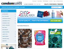 Tablet Screenshot of condomsales.com.au